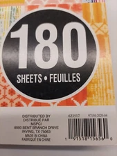 Recollections 12"x12" Paper Pad 180 Sheets 60 Designs Acid Free Boho