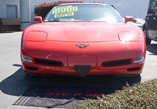 For Removable Front License Plate Bracket 1997-2004 Chevy Corvette C5 - Picture 2 of 4