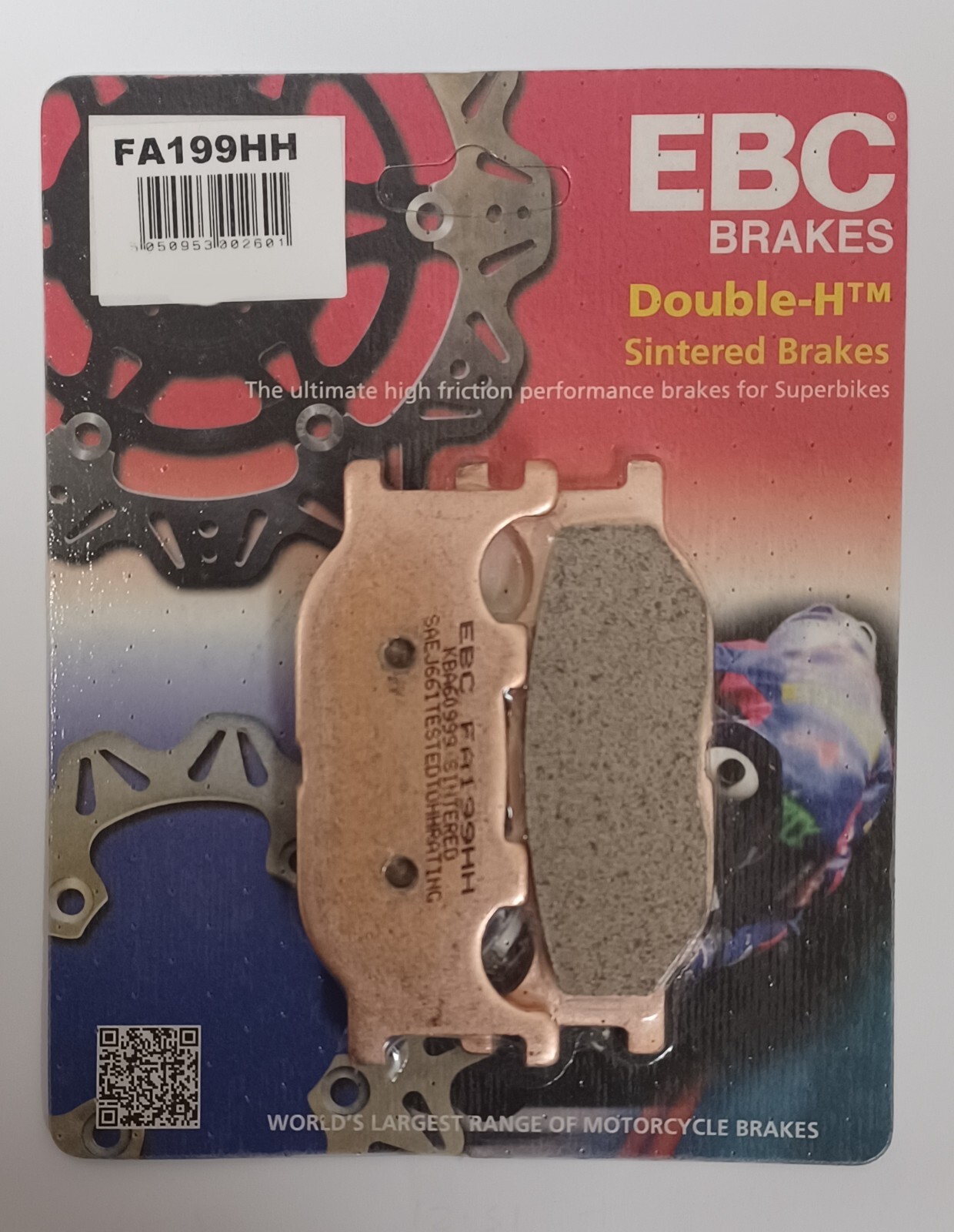 EBC Sintered FRONT Disc Brake Pads Fits YAMAHA XV250 S VIRAGO (1995 to 2000)