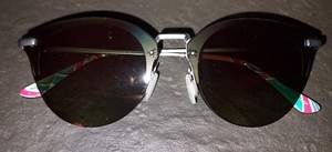 Vera Bradley Vesper Go Fish Polarized Half Rim Sunglasses