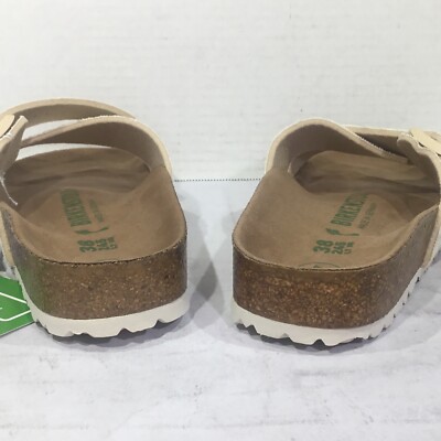Birkenstock Women's Size 7 Narrow Siena II Rivet Logo Eggshell