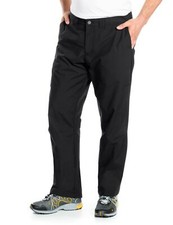 Jack Wolfskin Men's Rainfall Pants, Black, Size 98 (US 33/34)