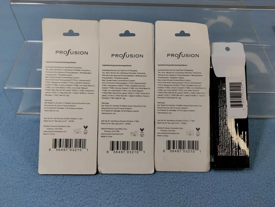 NEW LOT OF 4 PROFUSION EYE SHADOW PALETTES TWINKLE TWINKLE & GEMINEYE MAKEUP - Image 2 of 4