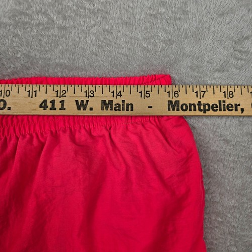 Neon Swim Suit Youth Medium Trunks Shorts Lined Safety Drawstring Bright Preppy - Picture 11 of 14