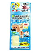 Double Fold Eyelid Adhesive Tape Sticker 56Pieces 1sheet Japan limited New