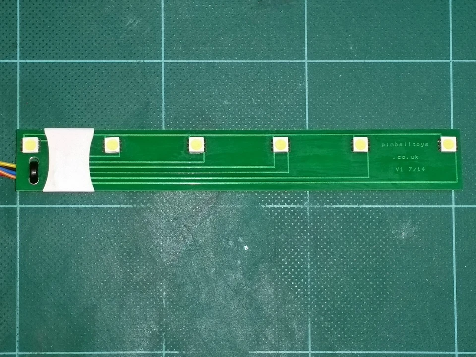 Bride Of Pinbot Pinball - BOP - Shuttle Ramp  LED Mod - Image 3 of 4