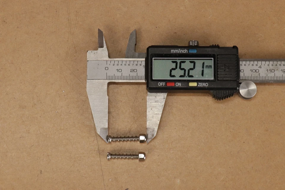 NEW Two 25mm Rear Dropout Adjusting Screws, Springs, Cap pair vintage - Image 4 of 4