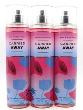 BATH  BODY WORKS CARRIED AWAY BODY MIST SPRAY 8 FL OZ LOT OF 3 PCS 