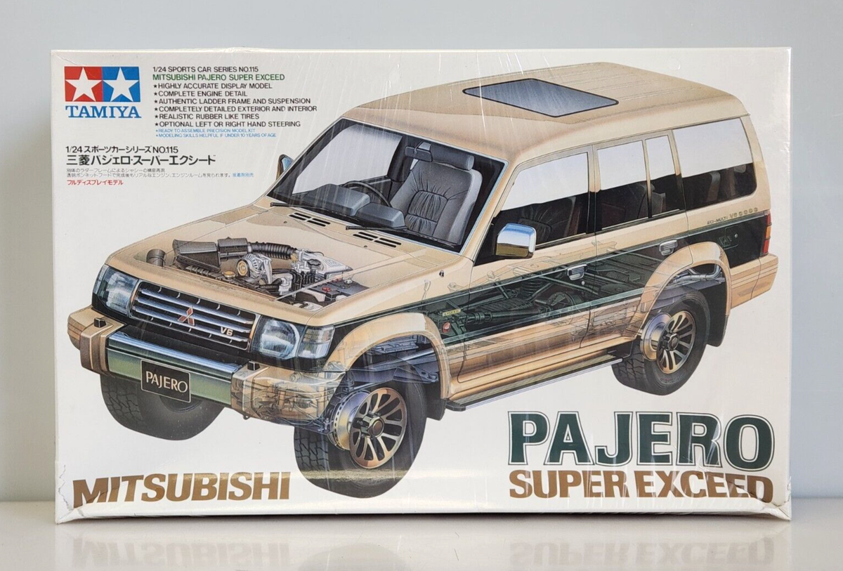 Tamiya 1/24 MITSUBISHI PAJERO Super Exceed Model Kit 24115