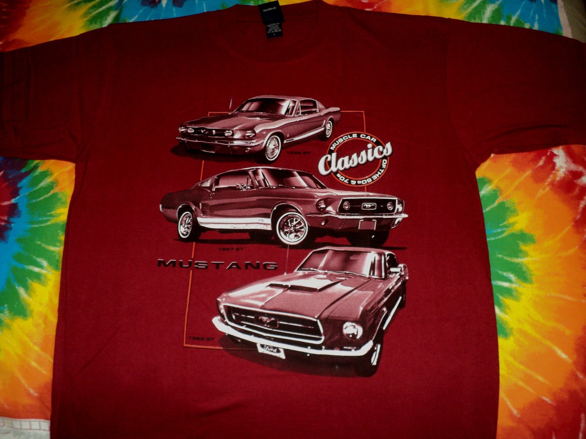 Vintage FORD MUSTANG Muscle Car Classics NEW 90s Car Images T