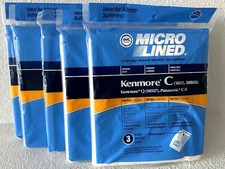 15 Vacuum Bags for Kenmore Cannister C, Q  Panasonic C-5 5055, 50557, 50558 New