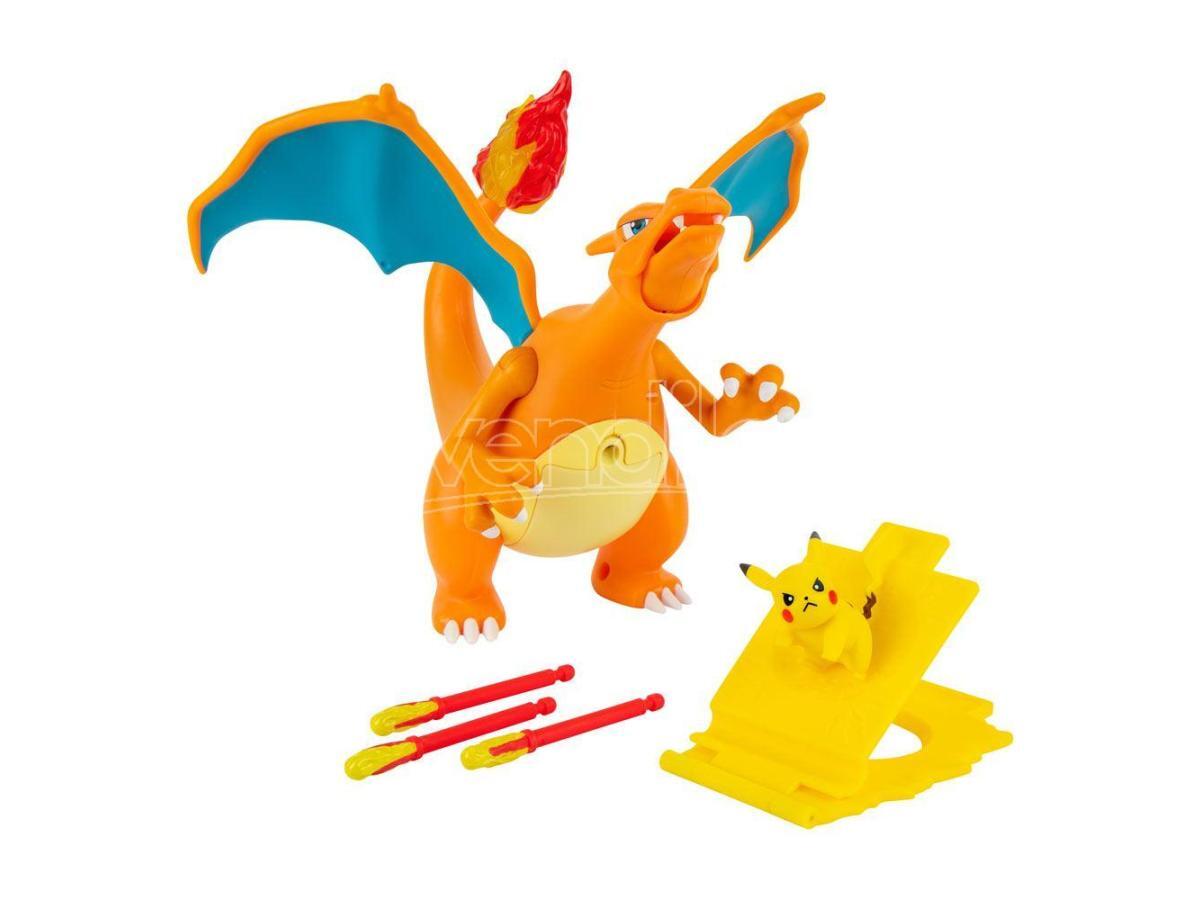 Pokémon Interactive Deluxe Action Figura Charizard 15 Cm Jazwares