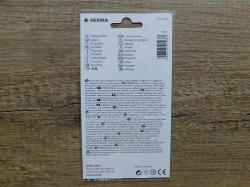 Herma Vario - Buchetiketten, Schuletiketten, Fußball, 2x3 Etiketten, vollständig - Bild 5 von 5