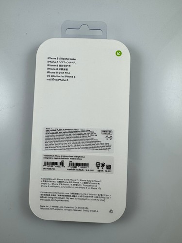 NOWE W pudełku Oryginalne silikonowe etui OEM Apple do iPhone 7 8 SE2 SE3 Midnight Blue - Zdjęcie 2 z 3