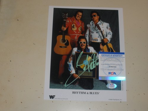 GREG THE HAMMER VALENTINE Autograph Auto 8x10 R&B Photograph Photo PSA/DNA