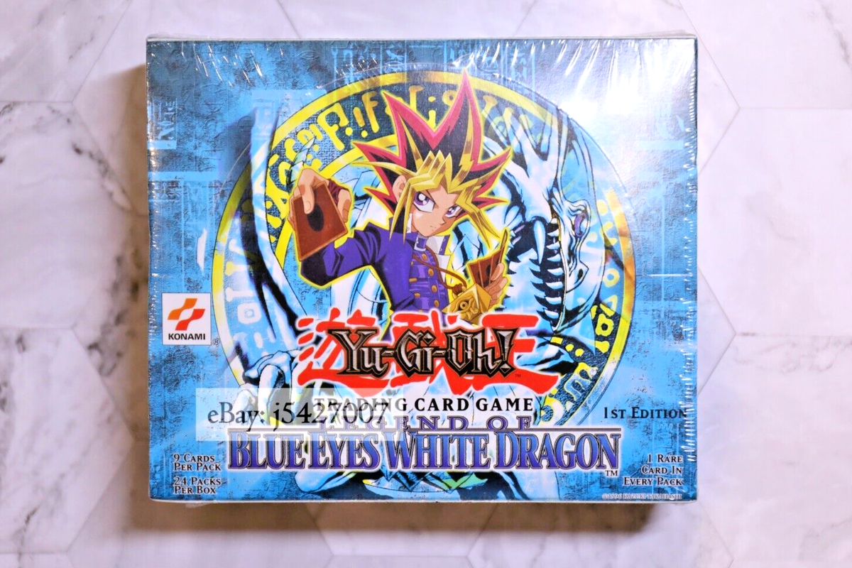Yugioh English 2002 LOB Legend of Blue Eyes White Dragon 1st