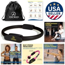 Portable 14 Inch Pilates Ring for Women's Fitness: Tone, Firm  Travel Ready
