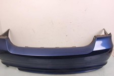 Stoßstange Bumper Hinten A51 BMW E90 318i 143PS Facelift Montegoblau Metallic