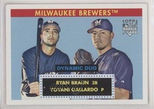 2007 Topps '52 Dynamic Duo Ryan Braun Yovani Gallardo #DD3 fm0