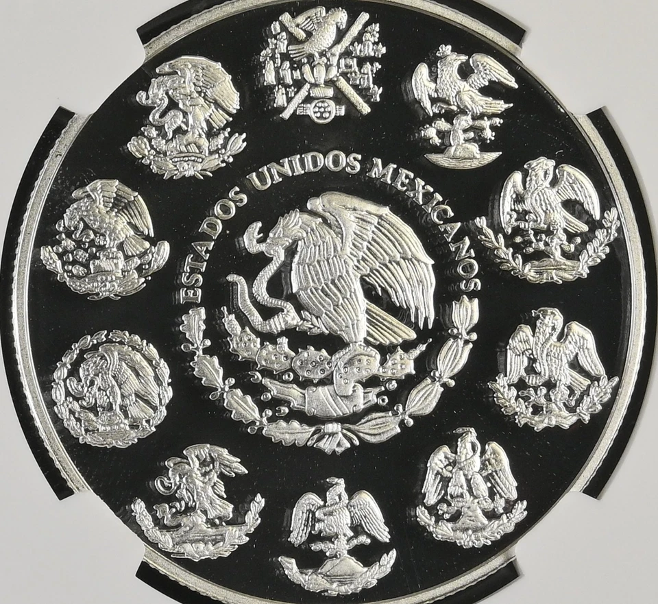 :2023 Mo S1-ONCE MEXICO LIBERTAD VICTORIA ALADA NGC PF70UC RAREZA R4 ALTOS GRADOS Foto 4 de 4