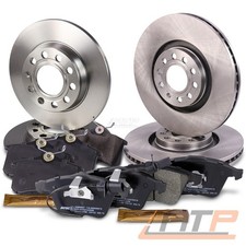 BREMSSCHEIBEN + BREMSBELÄGE BREMSKLÖTZE VORNE + HINTEN FÜR AUDI A4 8E B6 00-08