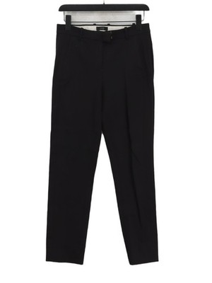 J. Crew Damen Anzughose UK 6 schwarz Baumwolle
