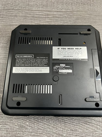 Sega Genesis Model 2 Console Black, MK-1631 w/ 2 controllers and 3 CIB games