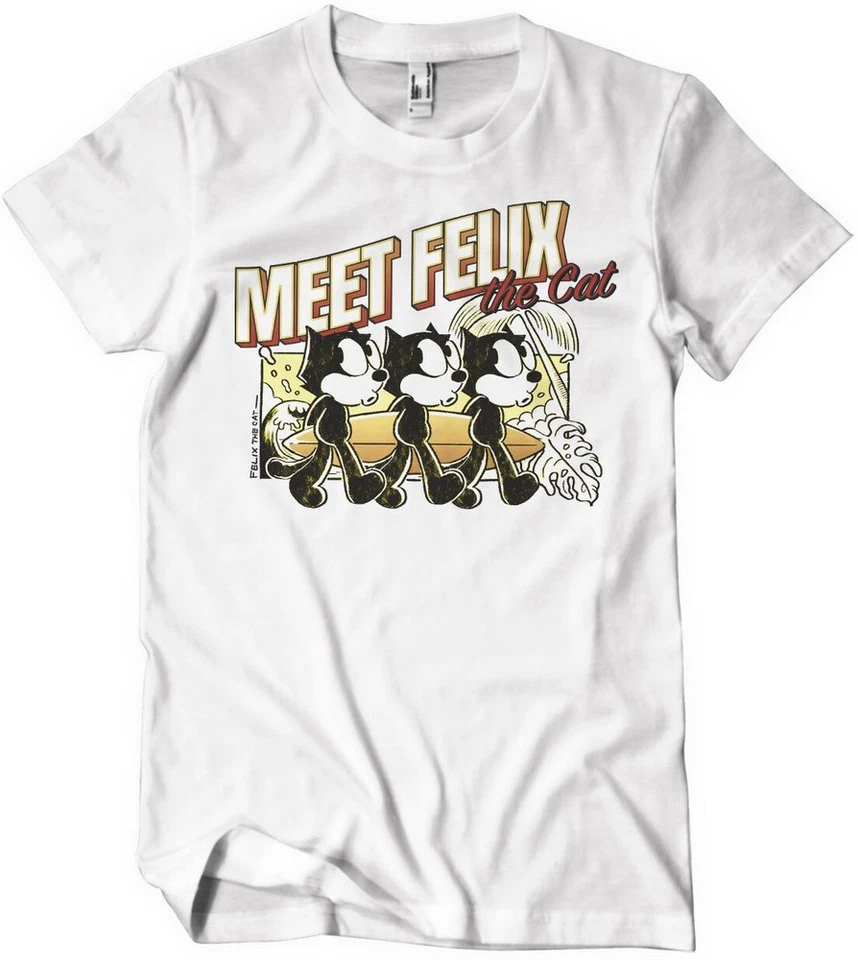 Felix the Cat T-Shirt Meet T-Shirt UV-1-FTC002-H74-6 - Bild 1 von 1