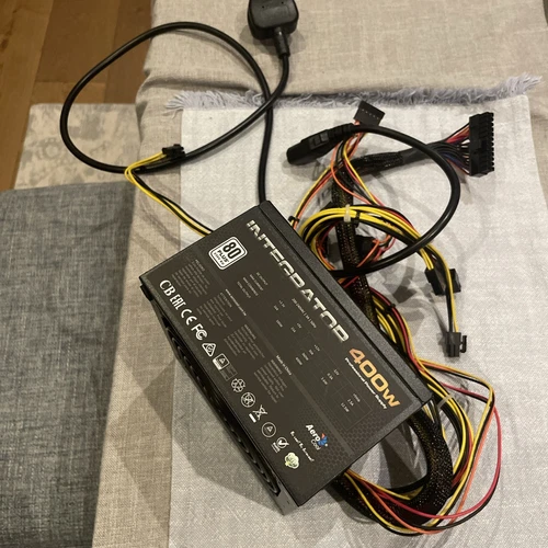 Aero Cool Integrator 400W ATX 80 Plus Black ATX Power Supply Unit 20+4-Pin