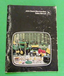 Vintage John Deere Merchandise Sales Manual (1974)