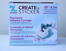 Xyron Create-a-Sticker Permanent Adhesive Cartridge Refill 20' 2.5in Acid-Free