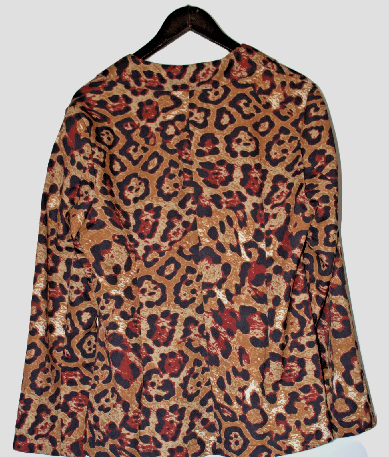 Leopard Print Size XL Single Button Lightweight U… - image 4