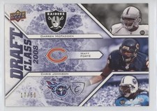 2009 Draft Edition Class Blue 17/50 Chris Johnson Darren McFadden Matt Forte 3c7