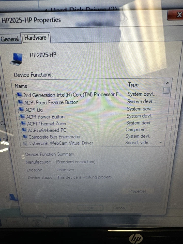 HP Pavilion G6 Intel Core i5 2da generación 4 GB RAM/444 GB - Unidad de DVD funciona Foto 4 de 4