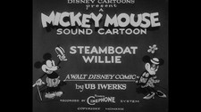 Steamboat Willie Mickey Mouse Cartoon TITLE CARD 4x6 Inch Print Free Shipping