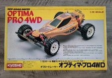 Vintage Super Rare 1986 Kyosho Optima Pro Kit 3029 New In Box Very Few Made 