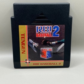 RBI Baseball 2 for Nintendo NES. Black tengen w/manual.