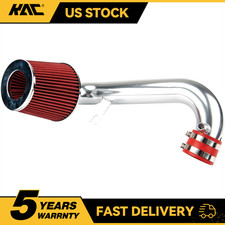 2.50 Cold Air Intake Kit Red Filter For 2001-2005 Honda Civic L4 1.7l