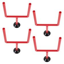 4 Pcs Tabletop Football Game Set Mini Goal Post for Kids Party Field Toy