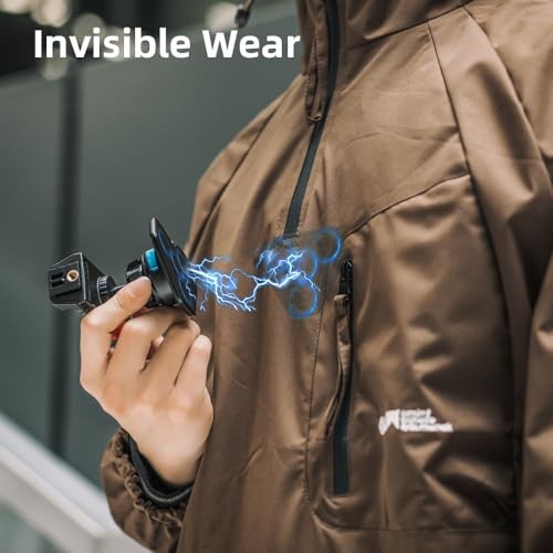 SOH Mobile Phone Chest Strap Harness Mount,Magnetic Quickly Release Adjustable 