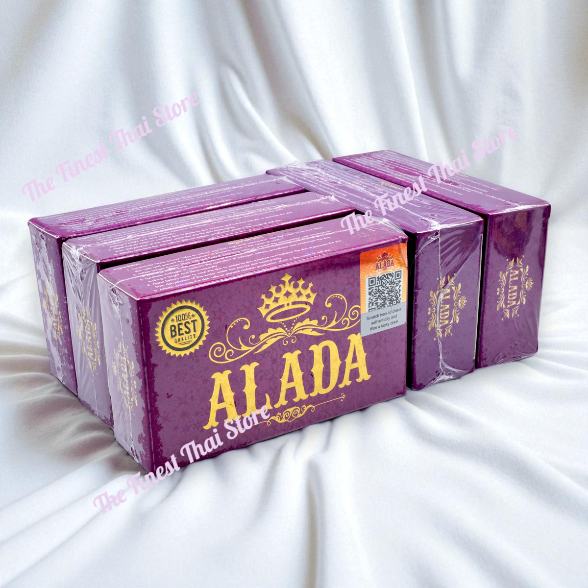 Alada Whitening Soap Natural Extract Face & Body Naturally