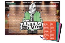 2026 Fantasy Footballers Draft Board Kit - 12, 10, 8 Team