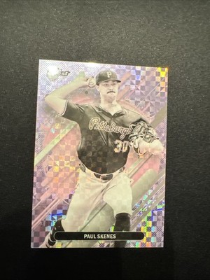 2025 Topps Finest - Rare Paul Skenes #234 Pearl Checkerboard Refractor 30/30 1/1