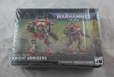 Warhammer 40K 40,000 Imperial Knights: Knight Armigers Miniatures GAW54-20