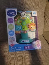 Vtech Baby Turn and Learn Ferris Wheel 6+ months 45+ songs Tiger, Elephant New