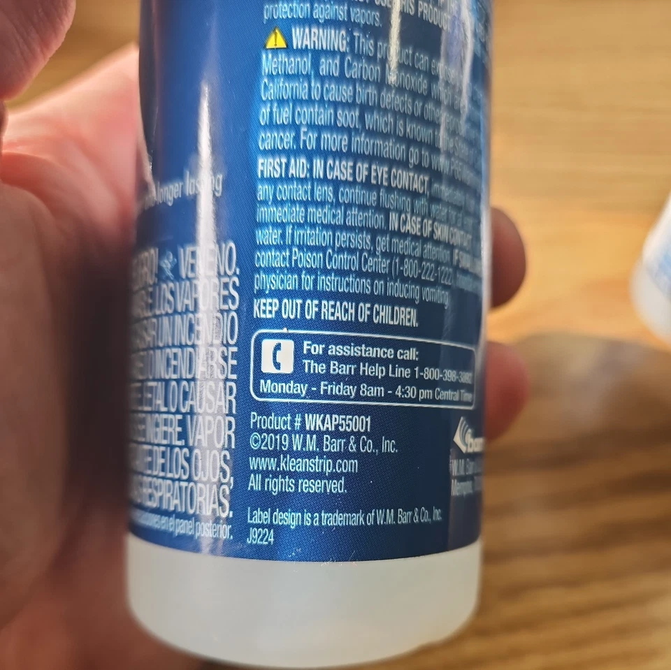 Aditivo para combustible de queroseno Klean Strip 8 OZ aroma a pino (4) Foto 3 de 4