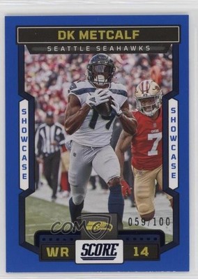 2023 Score Showcase 59/100 DK Metcalf #181 1b30