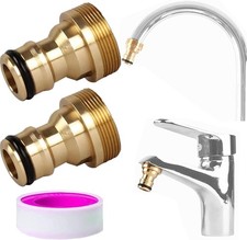Universal Kitchen Tap Connector Kitchen Mixer Hose Connector, Tap to Garden Hose