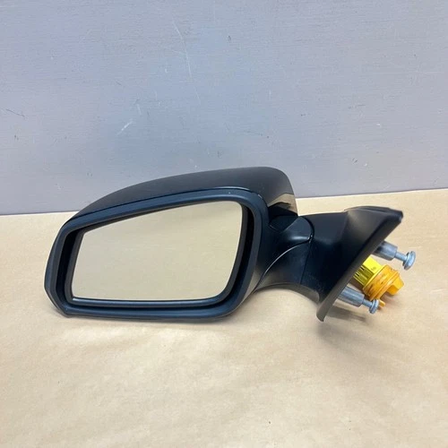 2014-2016 BMW 528i 535i 550i Driver Left Side Door Mirror Black OEM