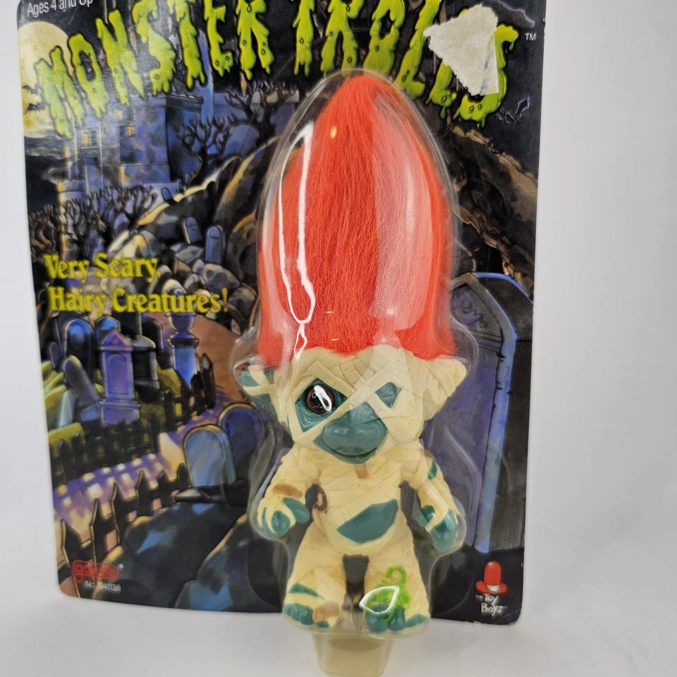 Monster Troll 1993 Momia Troll Galoob Juguete Niños De Colección Sellado Nuevo  Foto 2 de 4